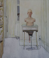 oil on canvas, 120 x 100 cm, Ludwig Museum in the Russian Museum, St. Petersburg, Russian Federation. Photo; Viggo Wallensköld