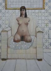 oil on canvas, 170 x 120 cm, Museum of Contemporary Art Kiasma, Helsinki, Finland, Photo: Viggo Wallensköld