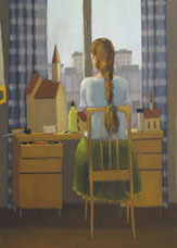 oil on canvas, 160 x 114 cm, Finnish State Collection of Art, Helsinki / University of Lapland, Rovaniemi, Finland, Photo: Viggo Wallensköld 